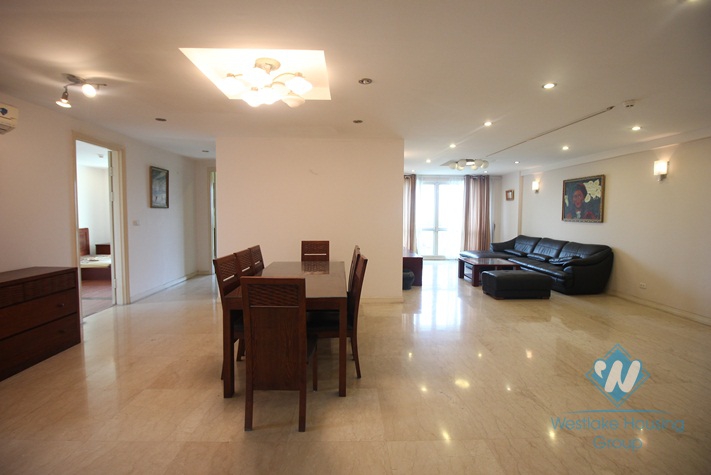 Four bedrooms apartment for rent in P building Ciputra, Ha Noi